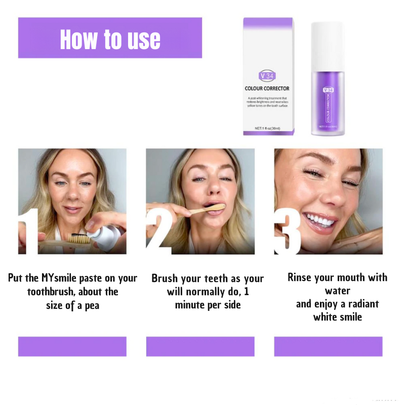 Bleknande gel - För ett strålande leende