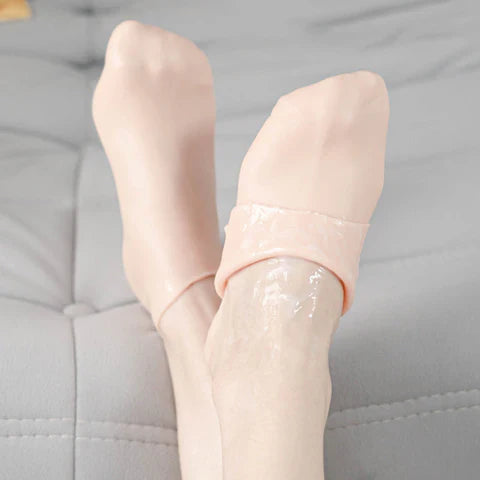 Silicone socks for soft and well-groomed feet