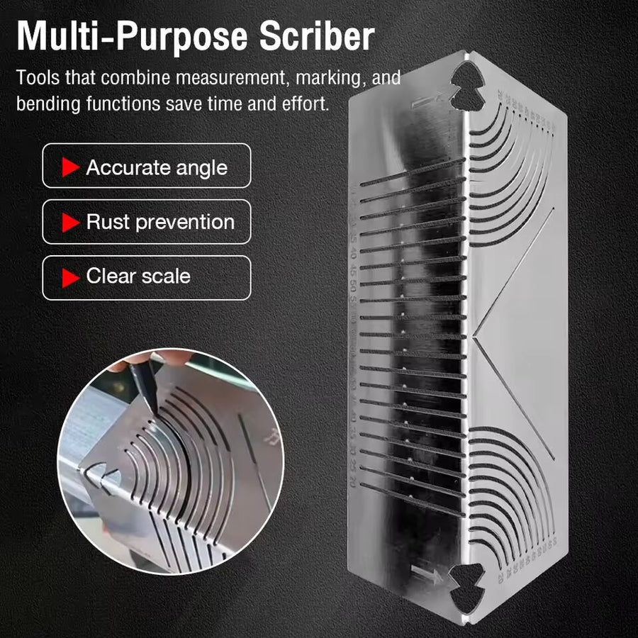 Multifunktionell linjal - Precisionmärkning