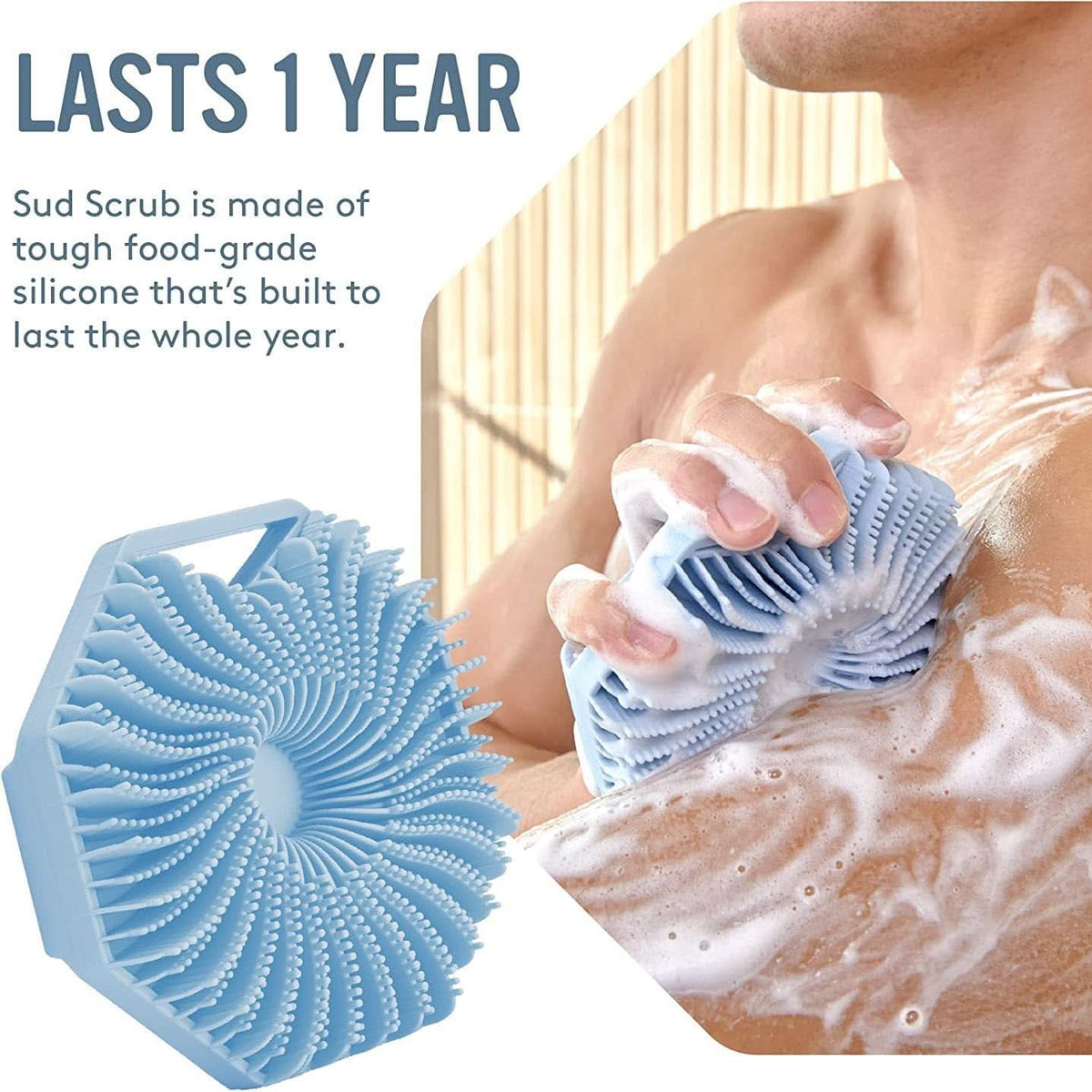 Perie de peeling corporal higienică pentru o piele strălucitoare 