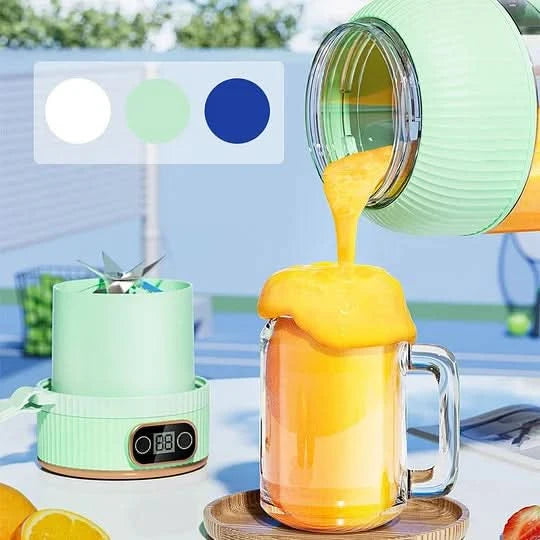 Mobiler Mixer für frischen Saft jederzeit 