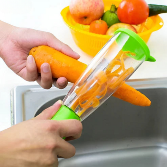 Schil moeiteloos en houd uw werkblad schoon 