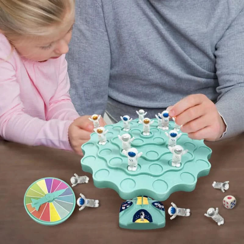 Gioco di equilibrio astronauti per stimolare l’apprendimento 