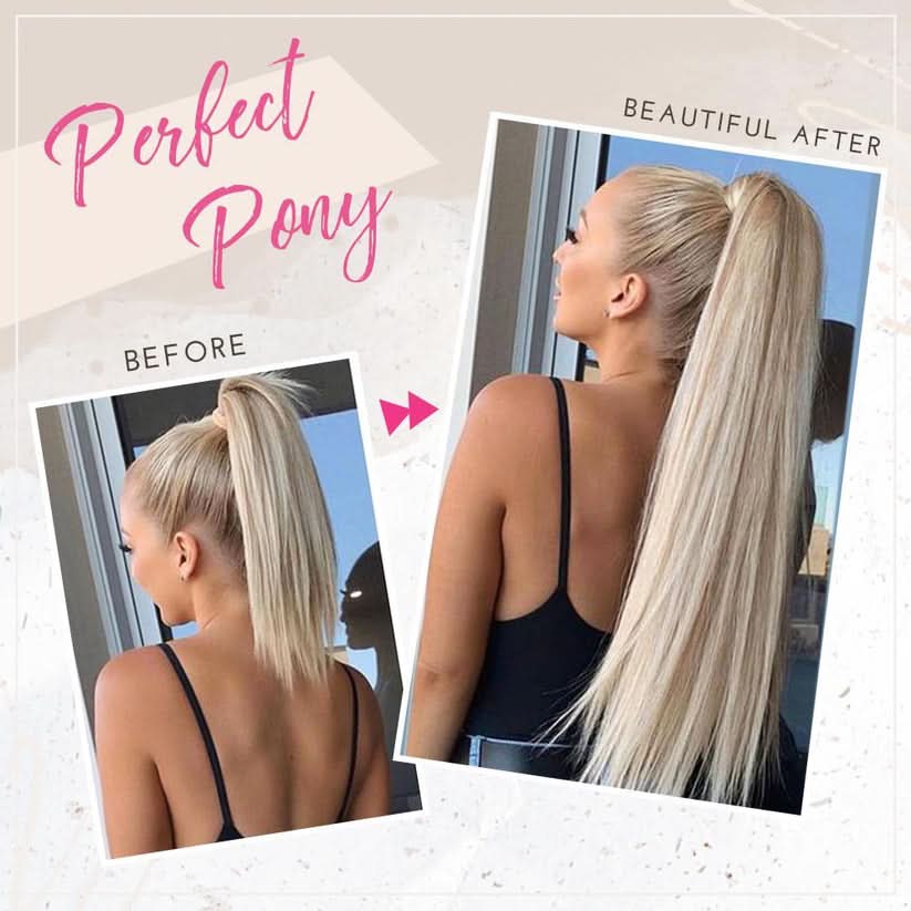 Extensions coadă de cal glamour pentru un look chic 