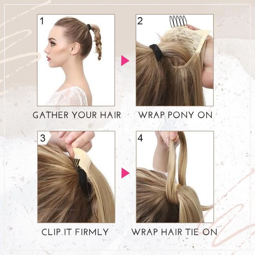 Extensions coadă de cal glamour pentru un look chic 