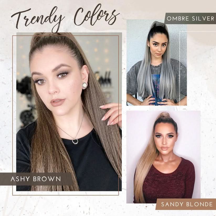 Extensions coadă de cal glamour pentru un look chic 