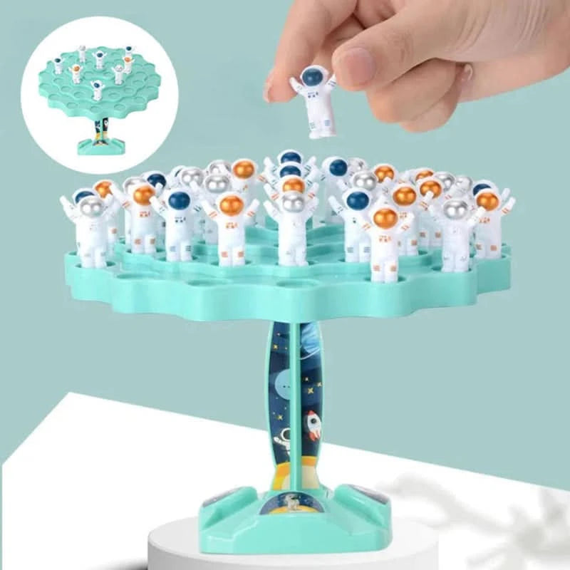 Gioco di equilibrio astronauti per stimolare l’apprendimento 