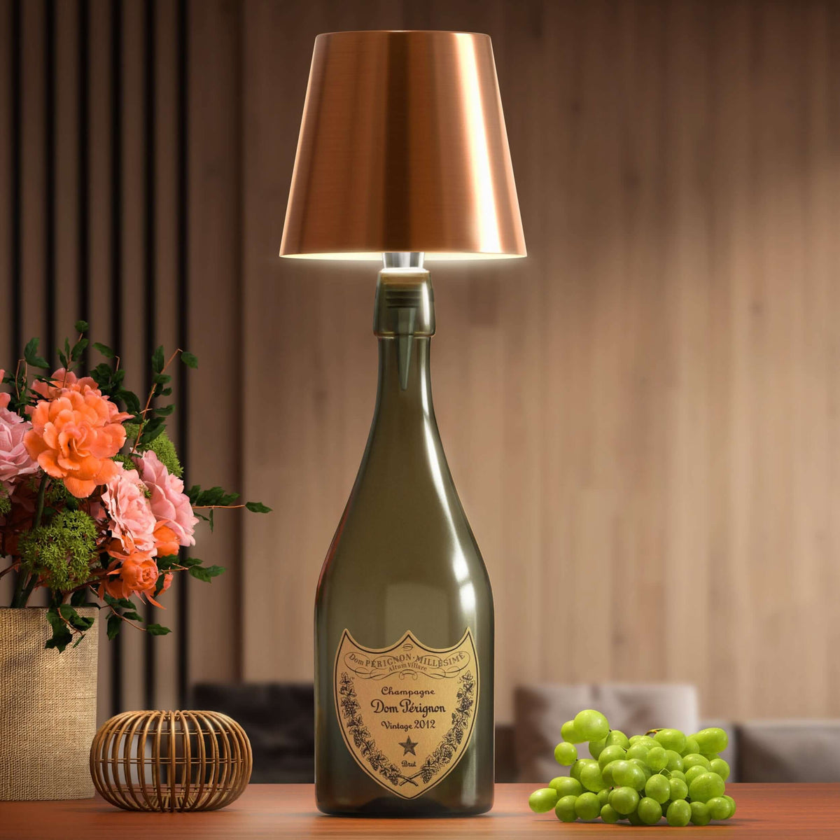 Draadloze Fleslamp – Elegante en Originele Verlichting 