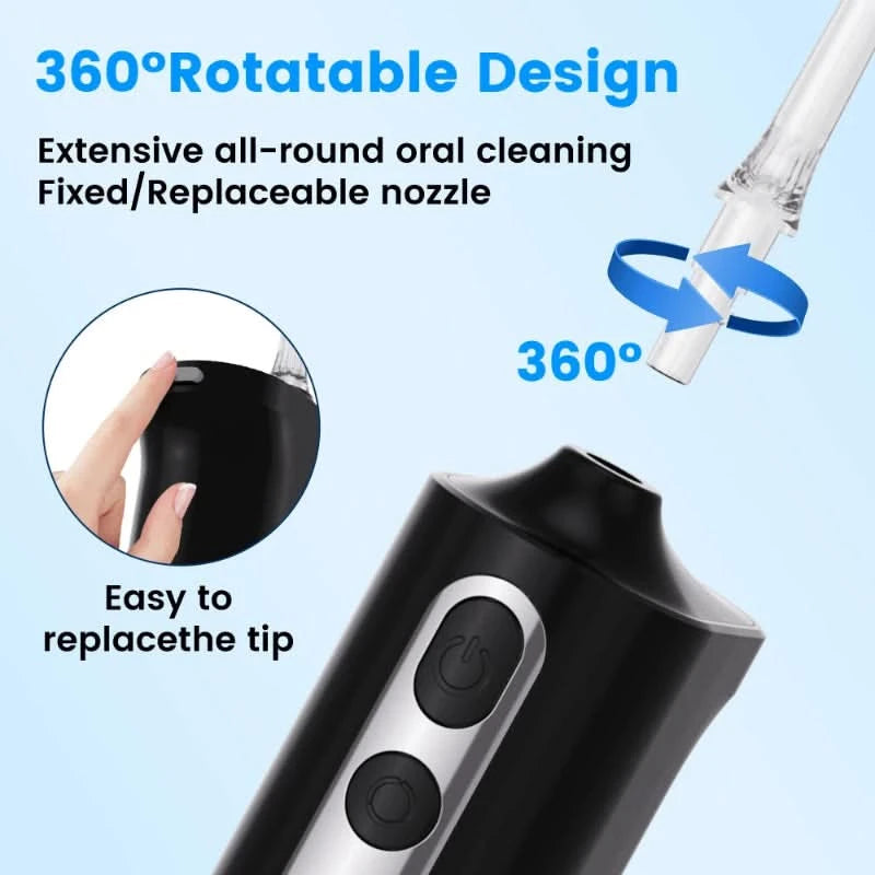 Nabíjateľný Hydropulse na dentálnu starostlivosť 