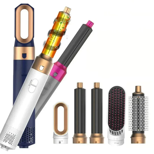 Fésülje, simítsa és szárítsa meg egyetlen 5 az 1-ben készülékkel 