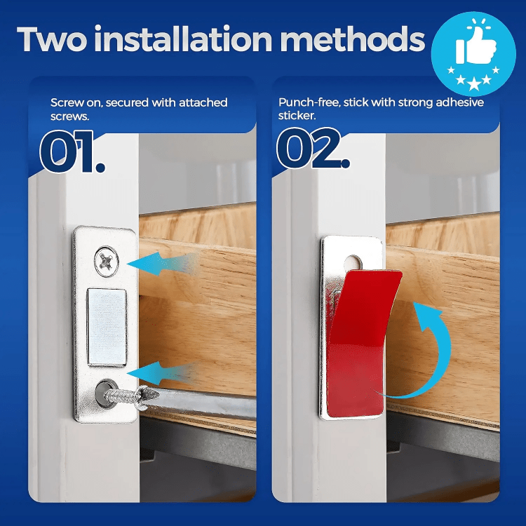 Cerradura de seguridad compacta – Protege tus objetos con un clic (x4) 