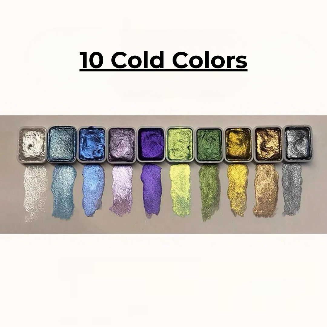 Acuarela nacarada pro – Brillo intenso y matices deslumbrantes 