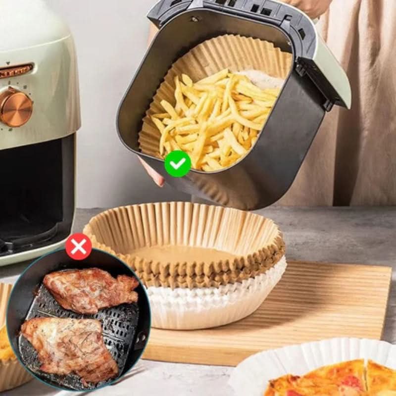 Praktické papierové formy na pečenie pre Air fryer – Čistota a úspora času 