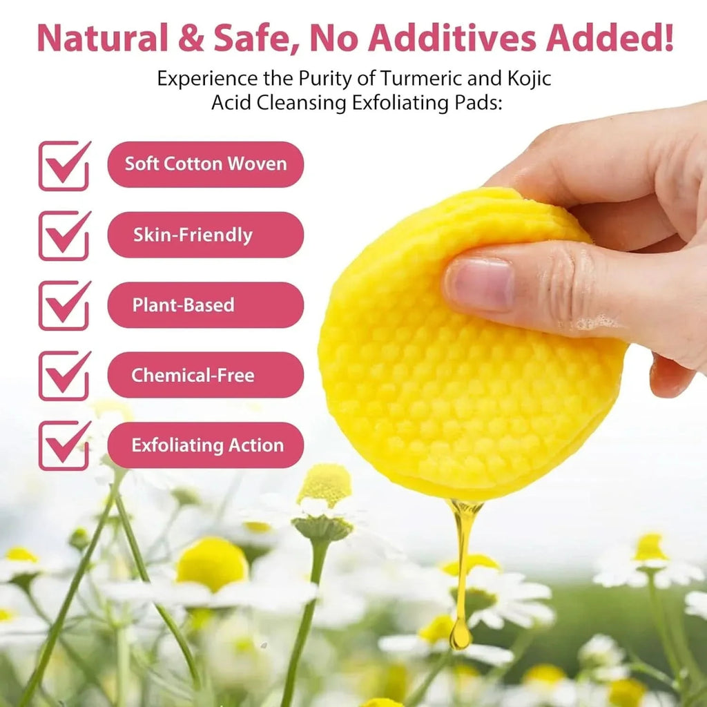 Esponja de cúrcuma – Pele limpa e purificada naturalmente (x40) 