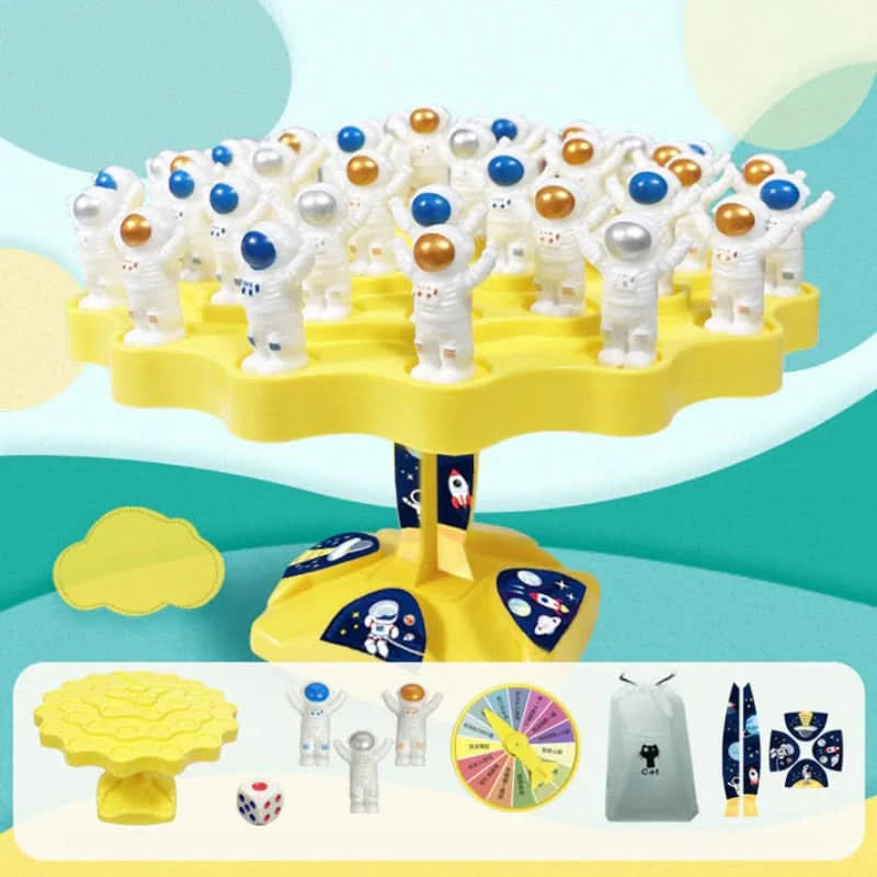 Gioco di equilibrio astronauti per stimolare l’apprendimento 
